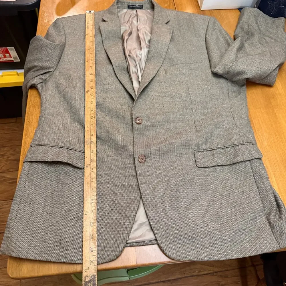 Lauren Ralph Lauren Men's Single Breasted Blazer 46R Blazer Sport Coat Classy